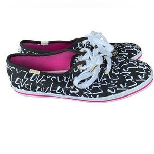 Kate Spade New York KEDS Sneakers Love black/white size 6